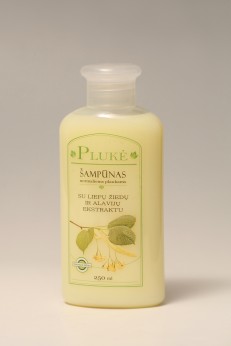 Šampūnas Plukė su liepų žiedų ir alavijų ekstraktais, 250 ml